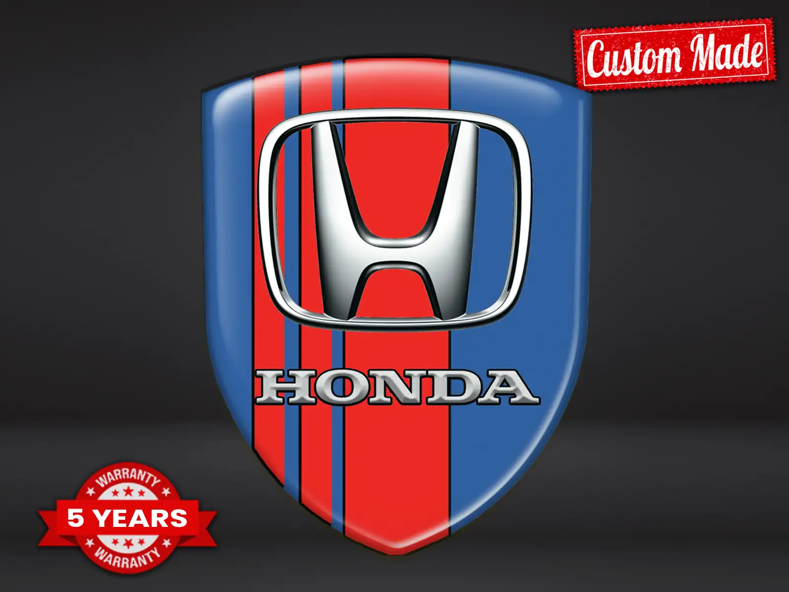 Honda Emblemas Capó Pro Máximo Duradero Estilo Rendimiento